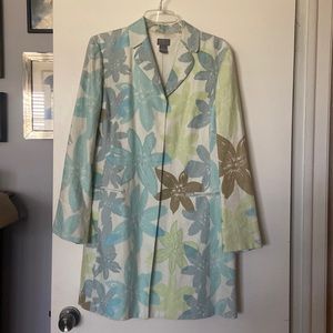 So Springy! Sigrid Olsen Linen Coat Size L